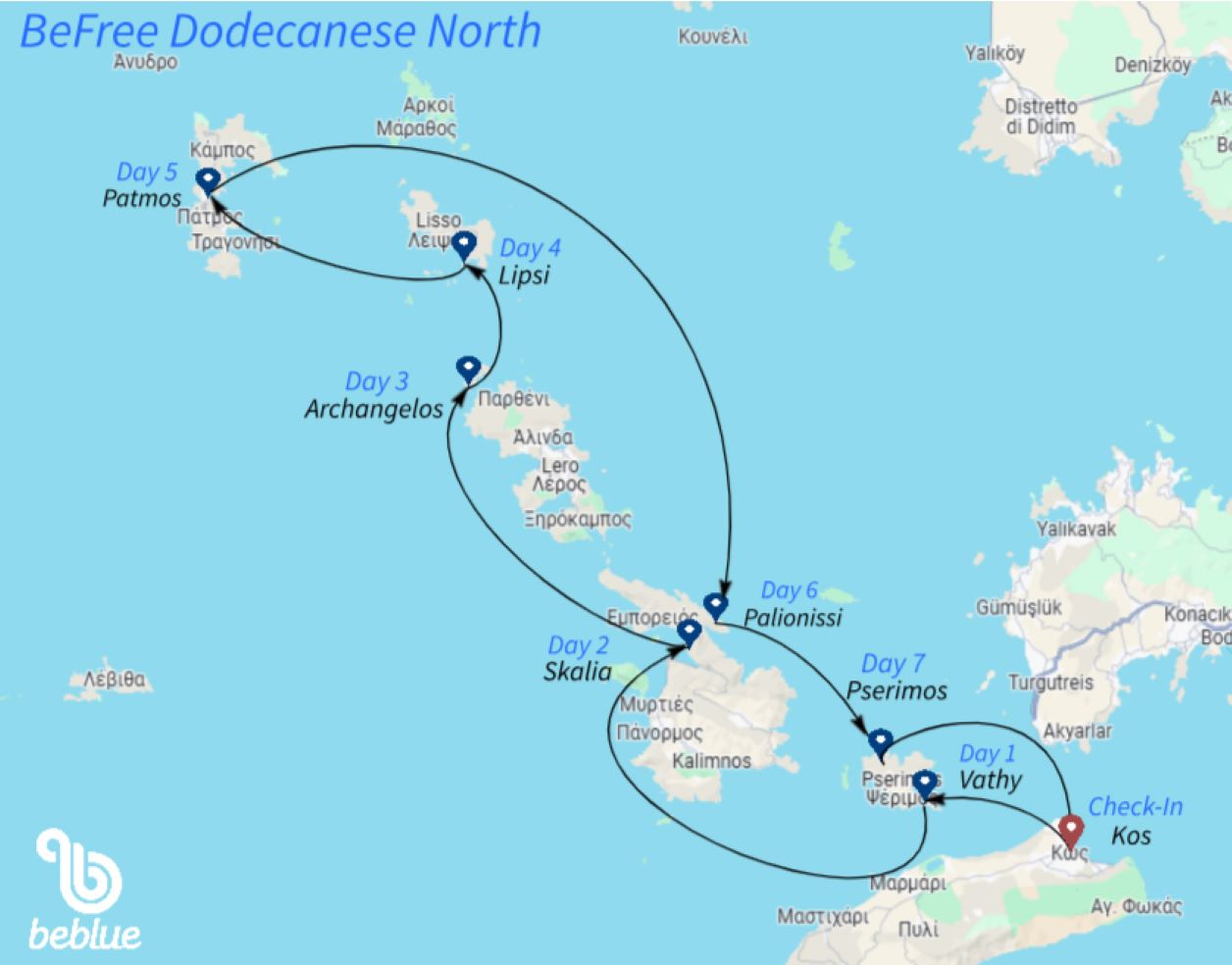 BeFree Northern Dodecanese - ID 542